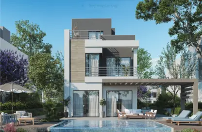 Apartment - 4 Bedrooms - 4 Bathrooms for sale in Palm Hills New Cairo - 5th Settlement Compounds - The 5th Settlement - New Cairo City - Cairo