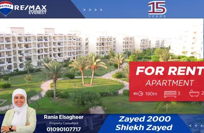 Apartment - 3 Bedrooms - 2 Bathrooms for rent in Hadayek Al Mohandessin - 4th District - Sheikh Zayed City - Giza