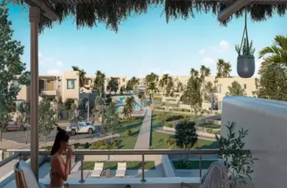 Chalet - 3 Bedrooms - 4 Bathrooms for sale in Hacienda West - Ras Al Hekma - North Coast
