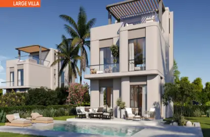 Villa - 4 Bedrooms - 3 Bathrooms for sale in Lake West - Sheikh Zayed Compounds - Sheikh Zayed City - Giza