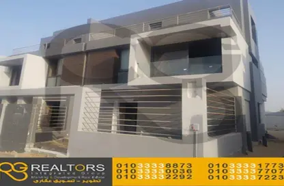 Twin House - 4 Bedrooms - 4 Bathrooms for sale in Patio Al Zahraa - Sheikh Zayed Compounds - Sheikh Zayed City - Giza