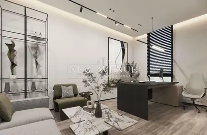 Office Space - Studio - 1 Bathroom for sale in North Plus Mall - North Teseen St. - The 5th Settlement - New Cairo City - Cairo