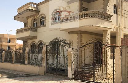 Twin House - 7+ Bedrooms - 7+ Bathrooms for sale in 4th District West - Shorouk City - Cairo