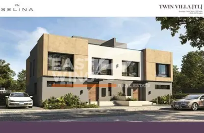 Twin House - 3 Bedrooms - 4 Bathrooms for sale in Swan Lake Residence - 5th Settlement Compounds - The 5th Settlement - New Cairo City - Cairo