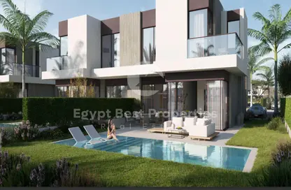 منزل مزدوج - 3 غرف نوم - 4 حمامات للبيع في سولانا - مدينة زايد الجديدة - الشيخ زايد - الجيزة