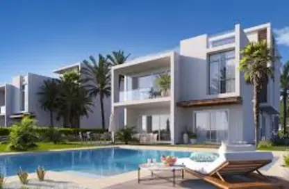 Chalet - 2 Bedrooms - 2 Bathrooms for sale in Mazarine - New Alamein City - Al Alamein - North Coast