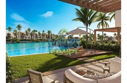 Chalet - 2 Bedrooms - 3 Bathrooms for sale in Hacienda Waters - Qesm Ad Dabaah - North Coast