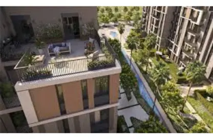 Apartment - 2 Bedrooms - 2 Bathrooms for sale in Swan Lake Residence - 5th Settlement Compounds - The 5th Settlement - New Cairo City - Cairo
