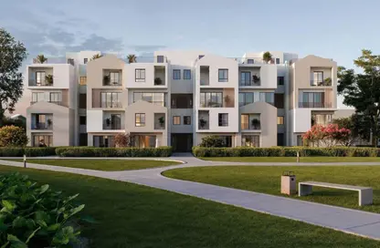 شقة - 2 غرف نوم - 2 حمامات للبيع في كارمل - مدينة زايد الجديدة - الشيخ زايد - الجيزة