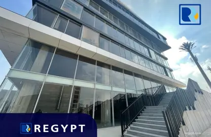 Office Space - Studio - 2 Bathrooms for rent in V90 - North Teseen St. - The 5th Settlement - New Cairo City - Cairo