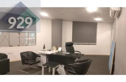 Office Space - Studio - 2 Bathrooms for rent in Bank Center Street - South Teseen St. - The 5th Settlement - New Cairo City - Cairo