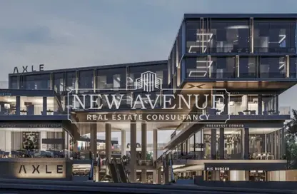 Office Space - Studio - 1 Bathroom for sale in Axle - 5th Settlement Compounds - The 5th Settlement - New Cairo City - Cairo