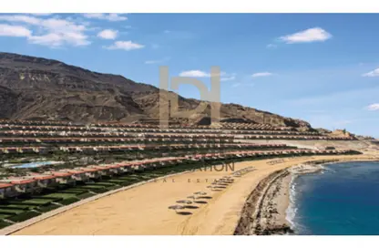 شاليه - 2 غرف نوم - 2 حمامات للبيع في تلال السخنة - العين السخنة - السويس