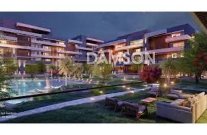 Apartment - Studio - 1 Bathroom for sale in Aljazi Marriott Residences - Mohamed Naguib Axis - North Investors Area - New Cairo City - Cairo