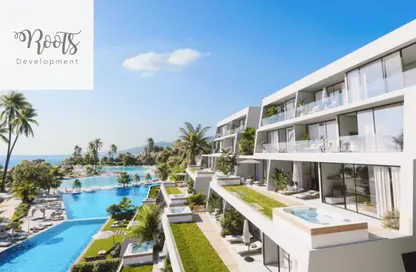 Chalet - 4 Bedrooms - 4 Bathrooms for sale in Carnelia - Al Ain Al Sokhna - Suez