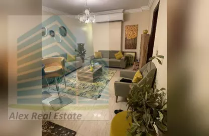 Apartment - 3 Bedrooms - 3 Bathrooms for rent in Al Geish Road - Laurent - Hay Sharq - Alexandria
