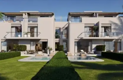 Townhouse - 3 Bedrooms - 3 Bathrooms for sale in Lake West - Sheikh Zayed Compounds - Sheikh Zayed City - Giza