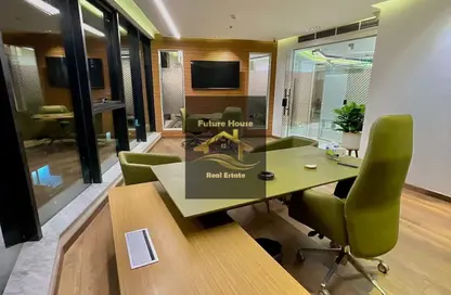 Office Space - Studio - 3 Bathrooms for rent in V90 - North Teseen St. - The 5th Settlement - New Cairo City - Cairo