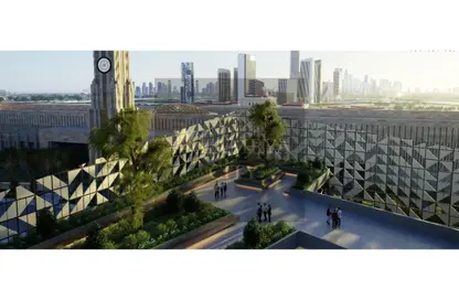 Office Space - Studio - 1 Bathroom for sale in Cairo Business Plaza - Financial District - New Capital City - Cairo
