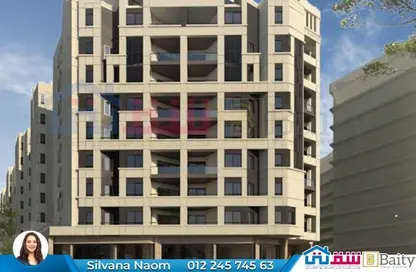 شقة - 3 غرف نوم - 2 حمامات للبيع في سموحة الجديدة - سموحة - حي شرق - الاسكندرية