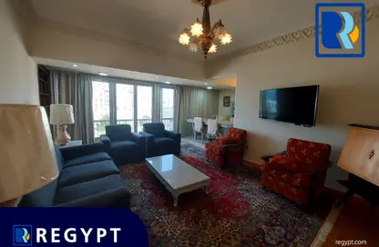 Apartment - 1 Bedroom - 1 Bathroom for rent in Ahmed Sabry St. - Zamalek - Cairo