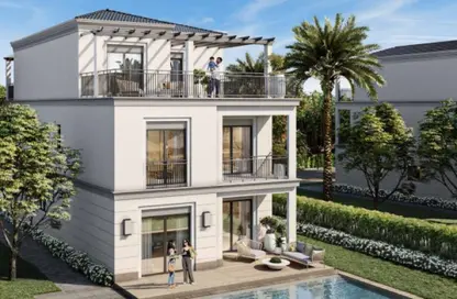Villa - 7 Bedrooms - 7 Bathrooms for sale in Belle Vie - New Zayed City - Sheikh Zayed City - Giza