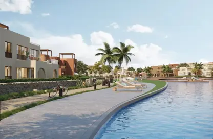 Chalet - 2 Bedrooms - 2 Bathrooms for sale in Makadi Orascom Resort - Makadi - Hurghada - Red Sea