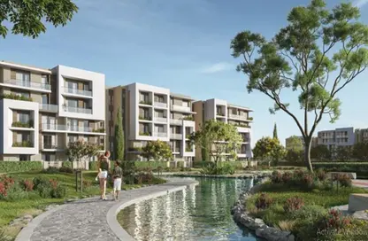 Apartment - 1 Bedroom - 2 Bathrooms for sale in Terrace Compound - Sheikh Zayed Compounds - Sheikh Zayed City - Giza