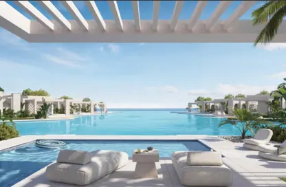 Chalet - 2 Bedrooms - 2 Bathrooms for sale in The Med - Ras Al Hekma - North Coast