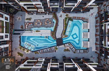 Apartment - 1 Bedroom - 1 Bathroom for sale in El Hadaba District - Hurghada - Red Sea