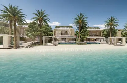 Chalet - 4 Bedrooms - 4 Bathrooms for sale in Ramla Lakeside - Qesm Ad Dabaah - North Coast