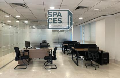 Office Space - Studio - 1 Bathroom for rent in Bank Center Street - South Teseen St. - The 5th Settlement - New Cairo City - Cairo