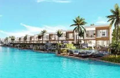 Chalet - 2 Bedrooms - 2 Bathrooms for sale in Hacienda Waters - Qesm Ad Dabaah - North Coast