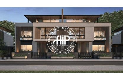 Twin House - 4 Bedrooms - 4 Bathrooms for sale in New Giza - Cairo Alexandria Desert Road - 6 October City - Giza