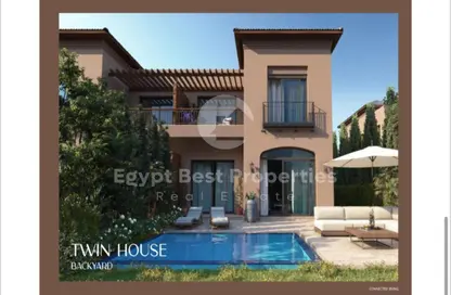 Twin House - 4 Bedrooms - 4 Bathrooms for sale in Village West - Sheikh Zayed Compounds - Sheikh Zayed City - Giza
