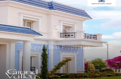 تاون هاوس - 4 غرف نوم - 4 حمامات للبيع في ماونتن فيو جراند فاليز - العاصمة الإدارية الجديدة - القاهرة