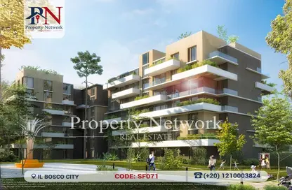 Apartment - 2 Bedrooms - 2 Bathrooms for sale in IL Bosco City - Mostakbal City Compounds - Mostakbal City - Future City - Cairo