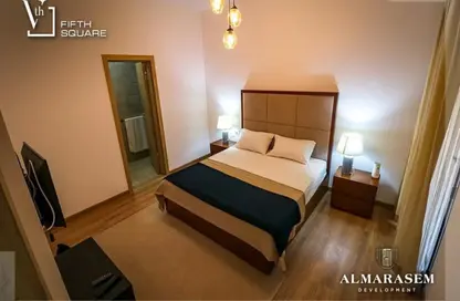 Apartment - 2 Bedrooms - 2 Bathrooms for sale in Moon Residences - Fifth Square - The 5th Settlement - New Cairo City - Cairo