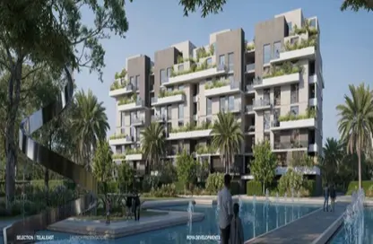 Apartment - 2 Bedrooms - 2 Bathrooms for sale in Telal East - 5th Settlement Compounds - The 5th Settlement - New Cairo City - Cairo