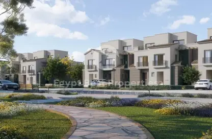 منزل مزدوج - 5 غرف نوم - 6 حمامات للبيع في جاردن ريزدنس - مدينة القاهرة الجديدة - القاهرة