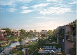 Twin House - 3 bedrooms - 3 bathrooms for للبيع in Garden Lakes - 6 October Compounds - 6 October City - Giza Twin House - 3 bedrooms - 3 bathrooms for للبيع in Garden Lakes - 6 October Compounds - 6 October City - Giza