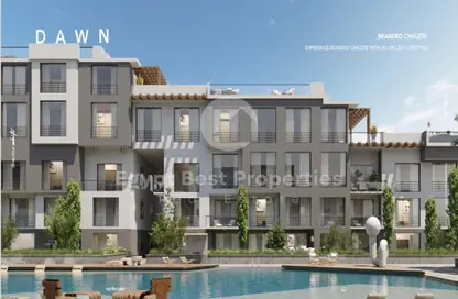 Chalet - 2 Bedrooms - 2 Bathrooms for sale in Direction White - Ras Al Hekma - North Coast