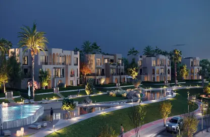 Twin House - 3 Bedrooms - 4 Bathrooms for sale in Mangroovy Residence - Al Gouna - Hurghada - Red Sea