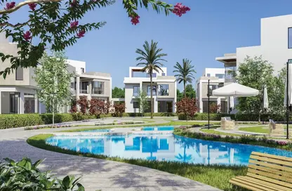 Villa - 3 Bedrooms - 3 Bathrooms for sale in Hood 7 Side St. - Green Belt - 6 October City - Giza