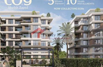 Apartment - 2 Bedrooms - 1 Bathroom for sale in Al Hosary - 6 October City - Giza