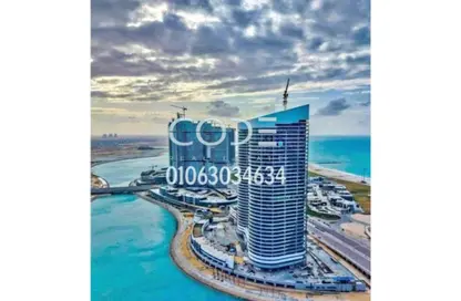 Apartment - 1 Bedroom - 1 Bathroom for sale in North Edge Towers - New Alamein City - Al Alamein - North Coast