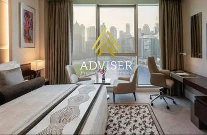Hotel Apartment - 1 Bedroom - 1 Bathroom for sale in Nile Business City - Downtown Area - New Capital City - Cairo