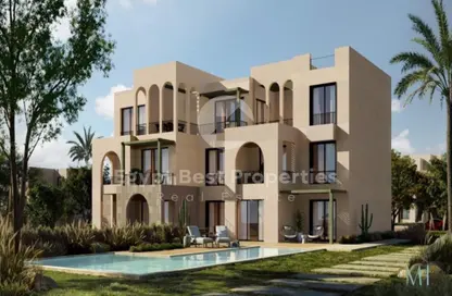 Villa - 4 Bedrooms - 4 Bathrooms for sale in Shedwan Resort - Al Gouna - Hurghada - Red Sea