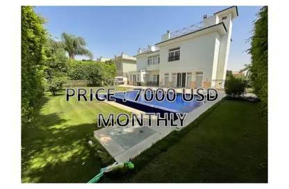 Villa - 4 Bedrooms - 4 Bathrooms for rent in Katameya Heights - El Katameya Compounds - El Katameya - New Cairo City - Cairo