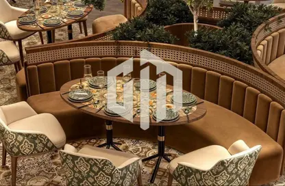 Restaurant - Studio - 2 Bathrooms for rent in North Teseen St. - The 5th Settlement - New Cairo City - Cairo